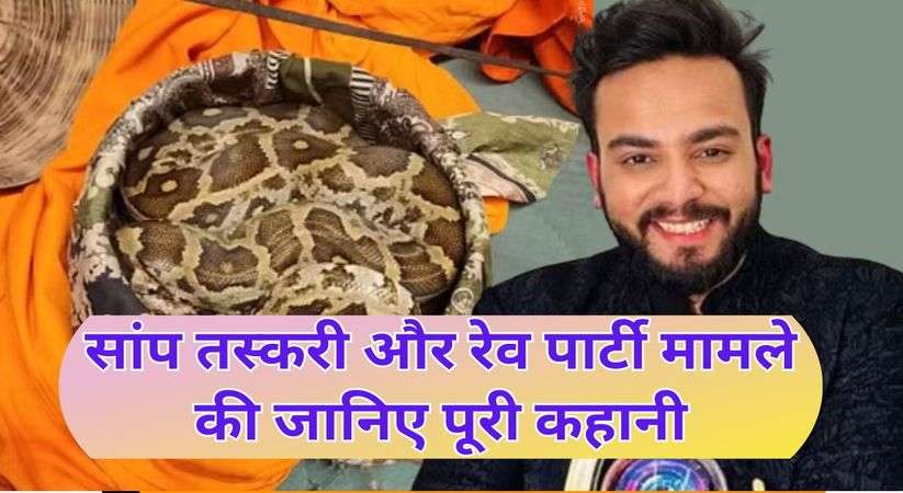 Snake Smuggling Case:सांप तस्करी और रेव पार्टी मामले की जानिए पूरी कहानी, क्या भूमिका है एल्विश यादव की इसमें 