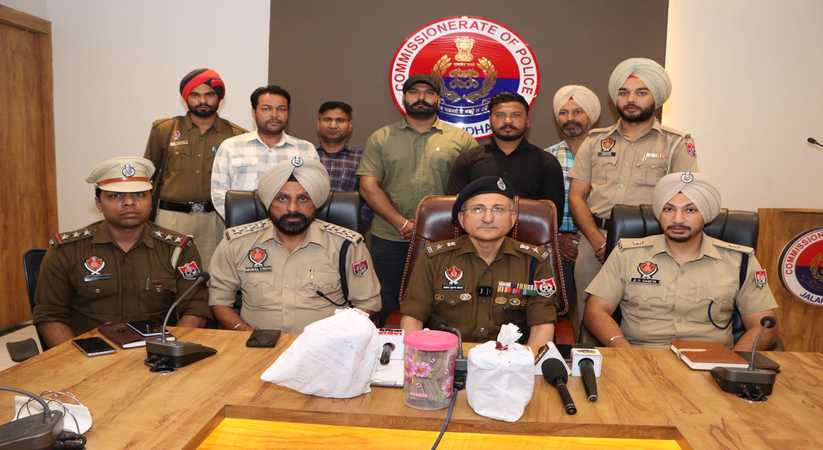Punjab News: जालंधर कमिश्नरेट पुलिस ने एक अंतर्राज्यीय ड्रग तस्करी रैकेट का किया भंडाफोड़